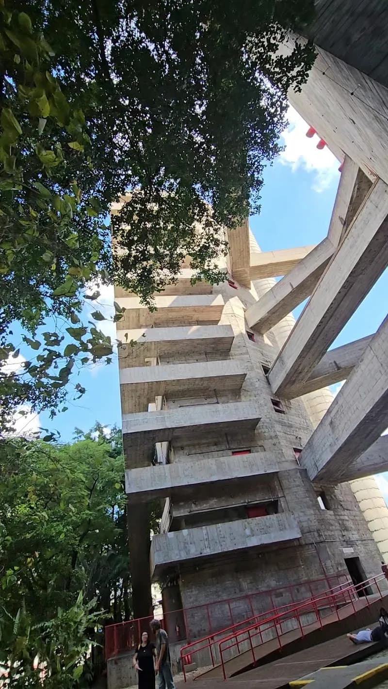 View of SESC Pompéia in Sao Paulo, SP