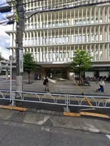 View of Setagaya Library in Setagaya, Tokyo