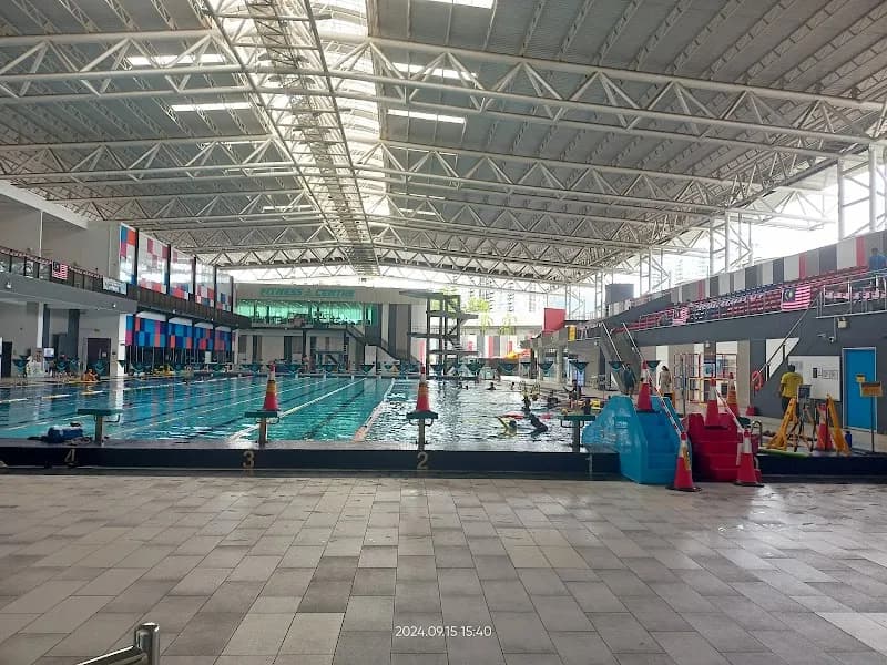 View of Setia SPICE Aquatic Centre in Bayan Baru, Penang