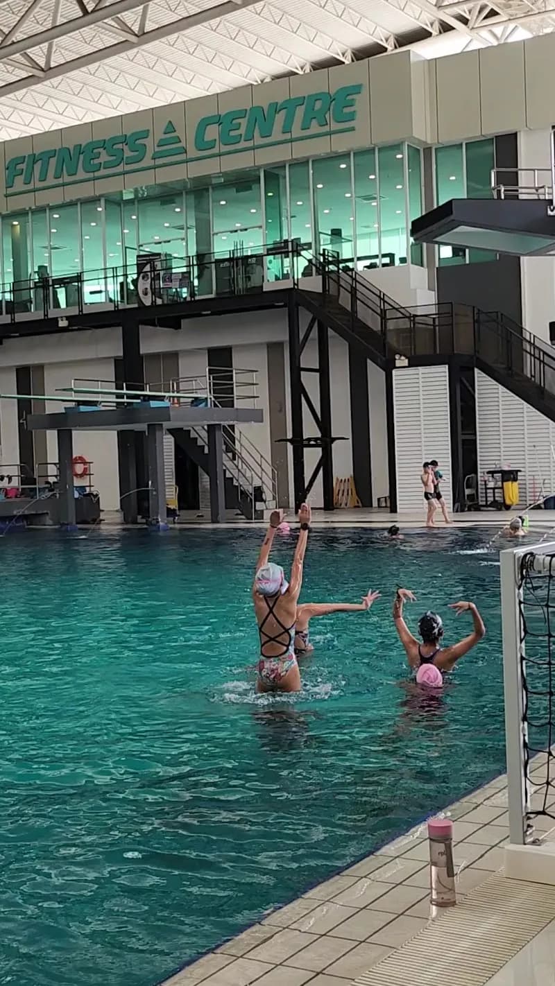 View of Setia SPICE Aquatic Centre in Bayan Baru, Penang