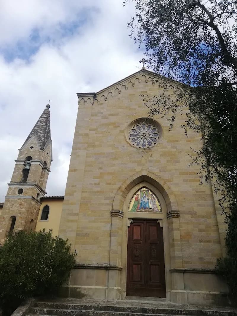 View of Settignano Historic Town Center in Settignano, Tuscany