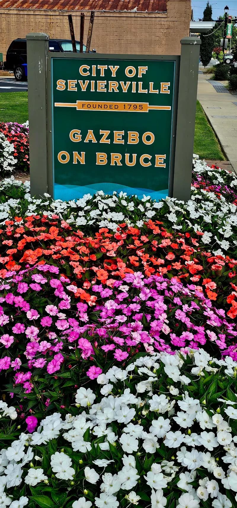 View of Sevierville Gazebo in Kodak, TN