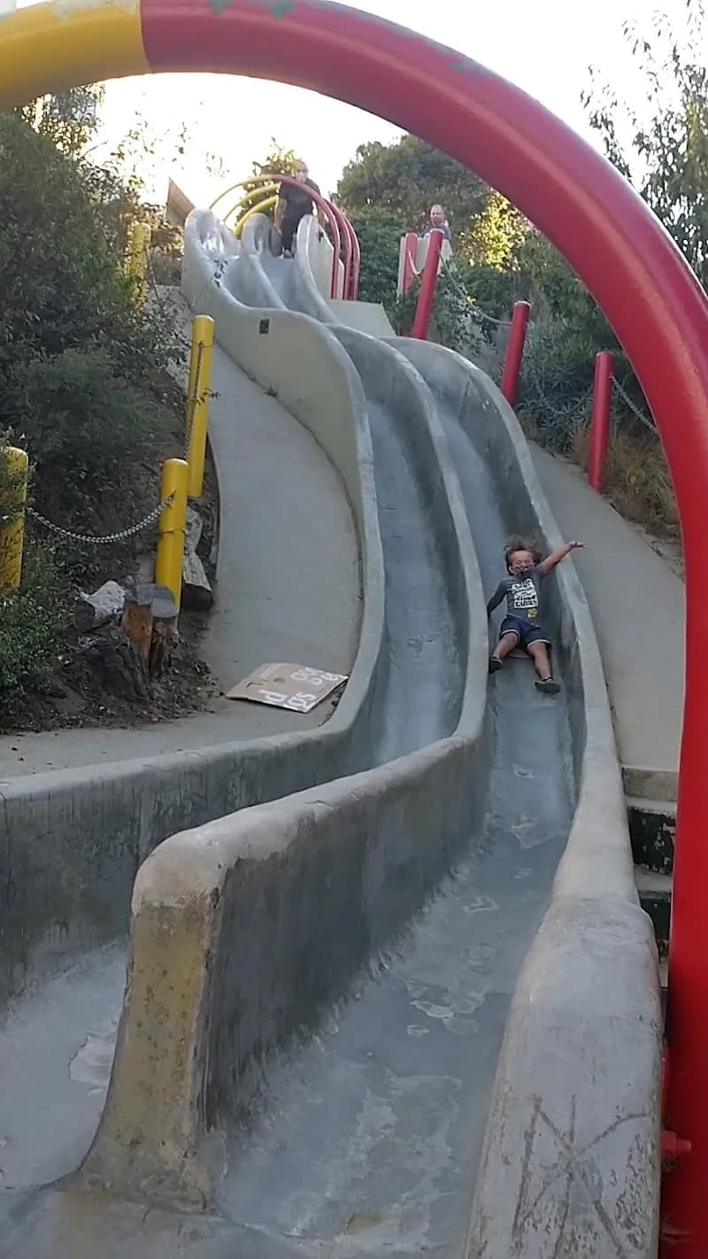Seward Park Concrete Slides tourist attraction in San Francisco, CA