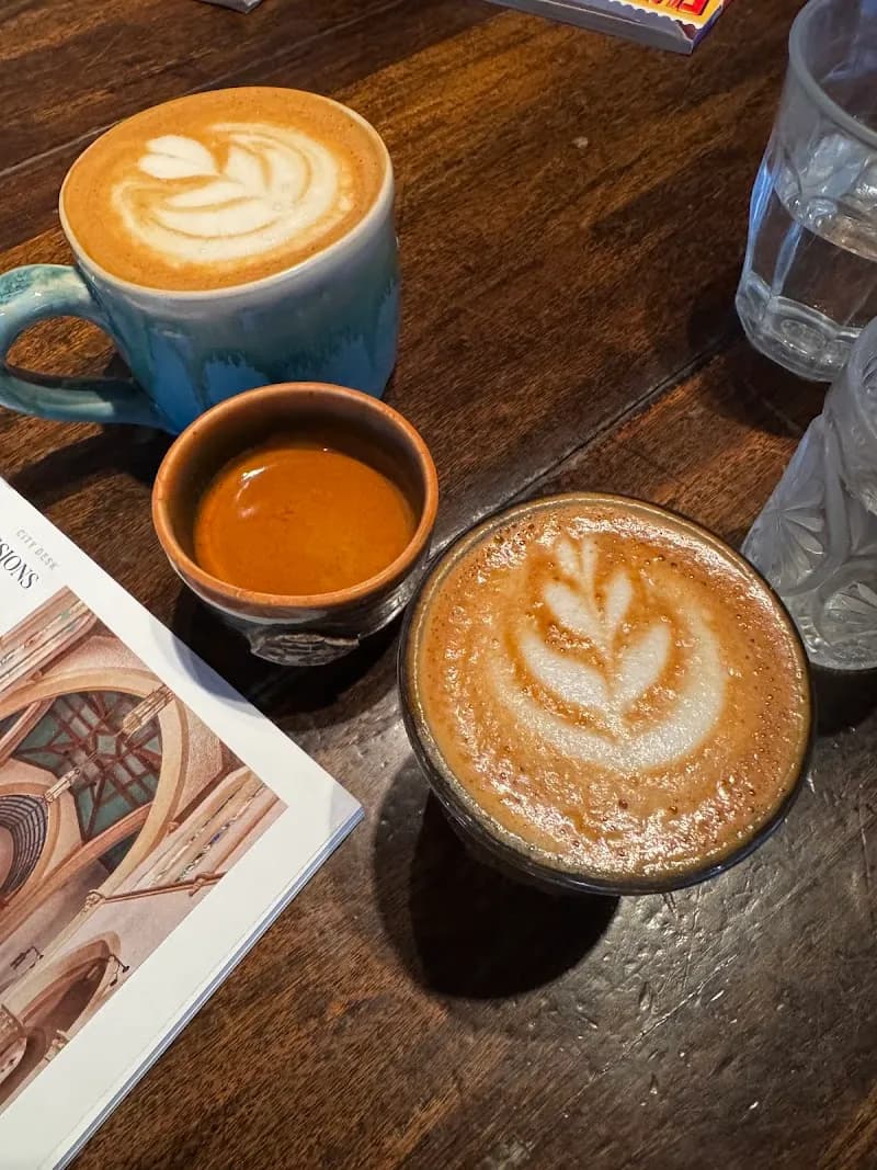 View of Shades of Brown Coffee and Art in Brookside, OK