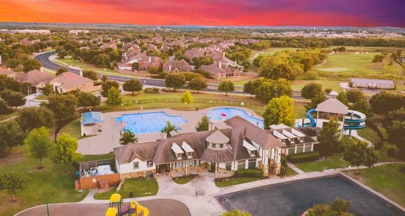 View of Shadowglen Recreation Center in Manor, TX