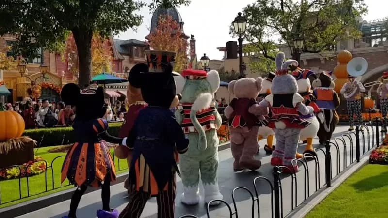 View of Shanghai Disneyland Park in Shanghai, SH