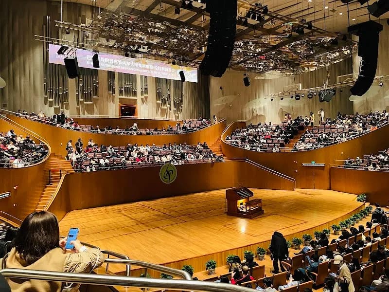 Shanghai Oriental Art Center opera house in Hongkou, SH