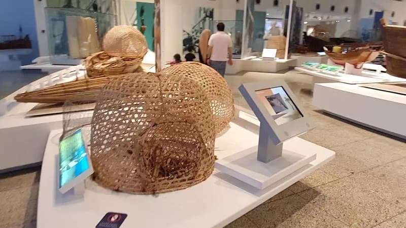 View of Sharjah Maritime Museum in Sharjah (Al Qasba), Dubai