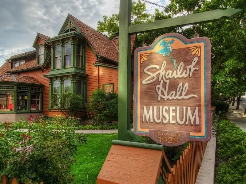 View of Sharlot Hall Museum in Prescott, AZ