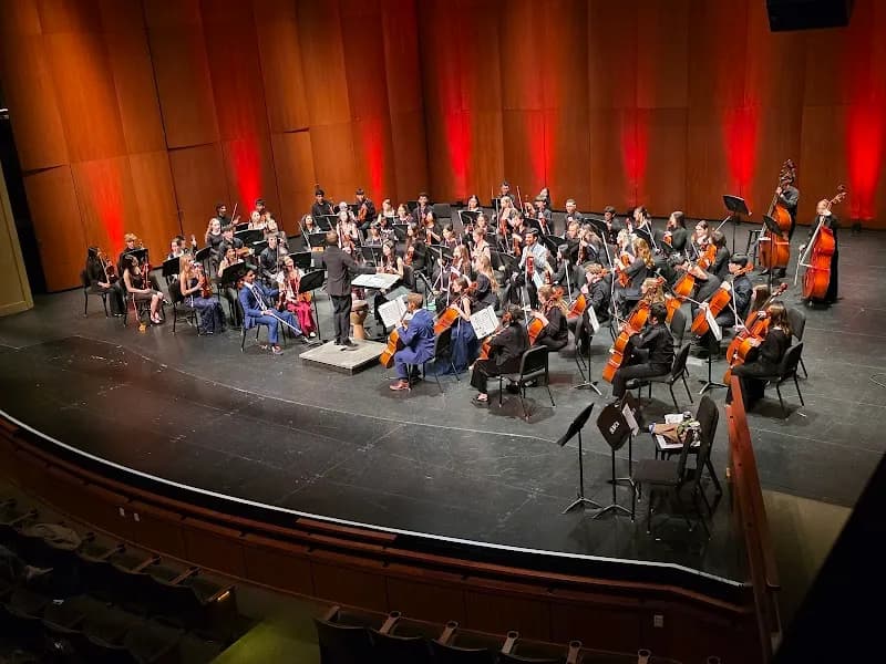 View of Sharon Lynne Wilson Center for the Arts in Brookfield, WI