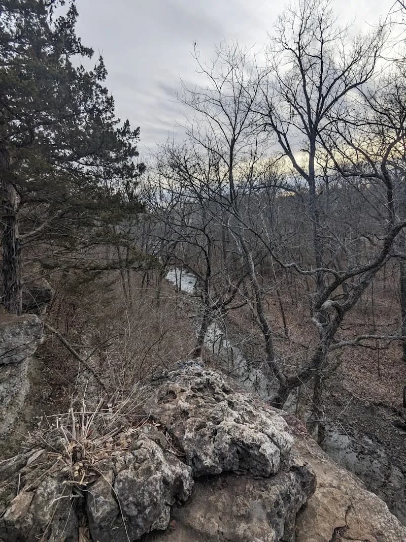 View of Shawnee Trace Nature Trail in Lee's Summit, MO