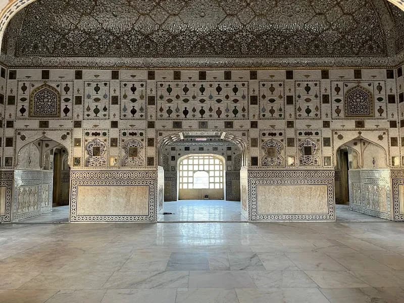 Sheesh Mahal, Amber Fort tourist attraction in Amber, RJ