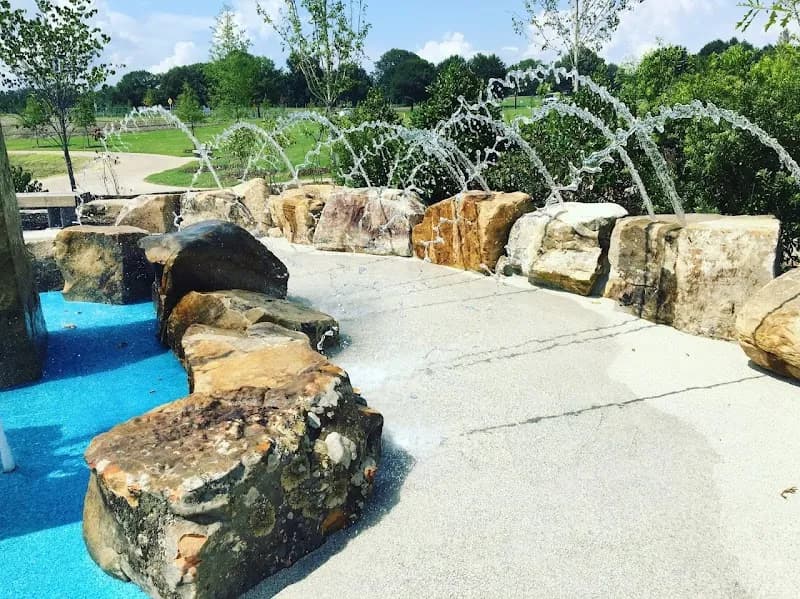 View of Shelby Farms Park Water Play Sprayground in Olive Branch, MS