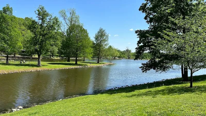 View of Shelby Park in East Nashville, TN