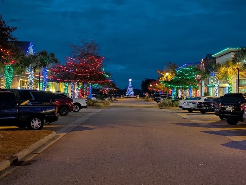 View of Shelter Cove Towne Centre in Hilton Head, SC