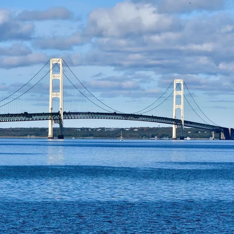 View of Shepler's Mackinac Island Ferry in Mackinac Island, MI