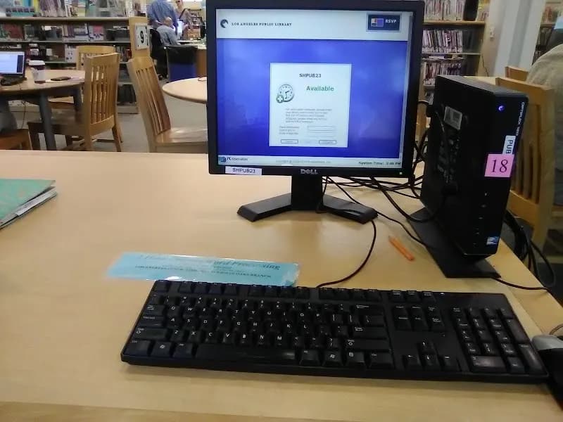 View of Sherman Oaks Martin Pollard Branch Library in Sherman Oaks, CA