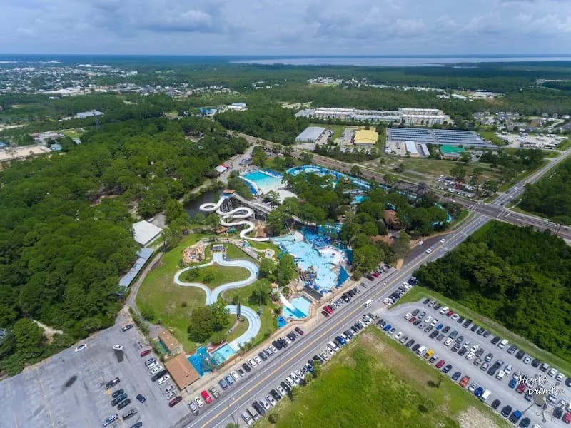 View of Shipwreck Island in Panama City Beach, FL