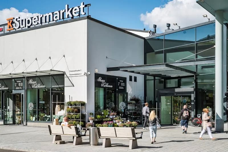 View of Shopping Center Grani in Kauniainen, Uusimaa