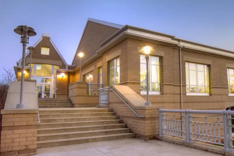 View of Shorewood Public Library in Shorewood, WI