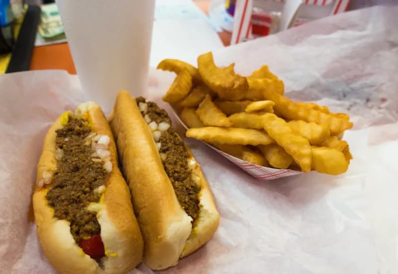View of Shorty's Famous Hot Dogs in Wake Forest, NC
