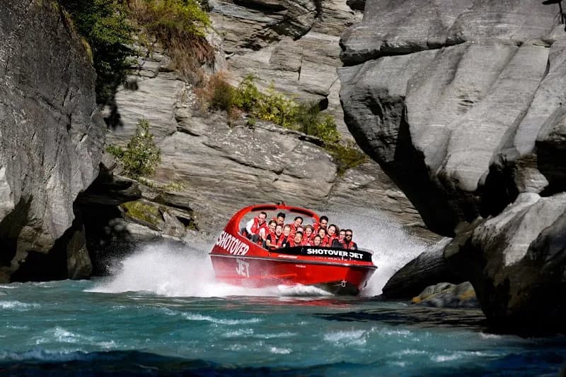 Shotover Jet Queenstown tourist attraction in Queenstown, OTG