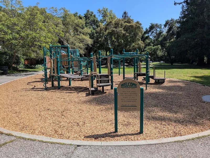 Shoup Park park in Los Altos, CA