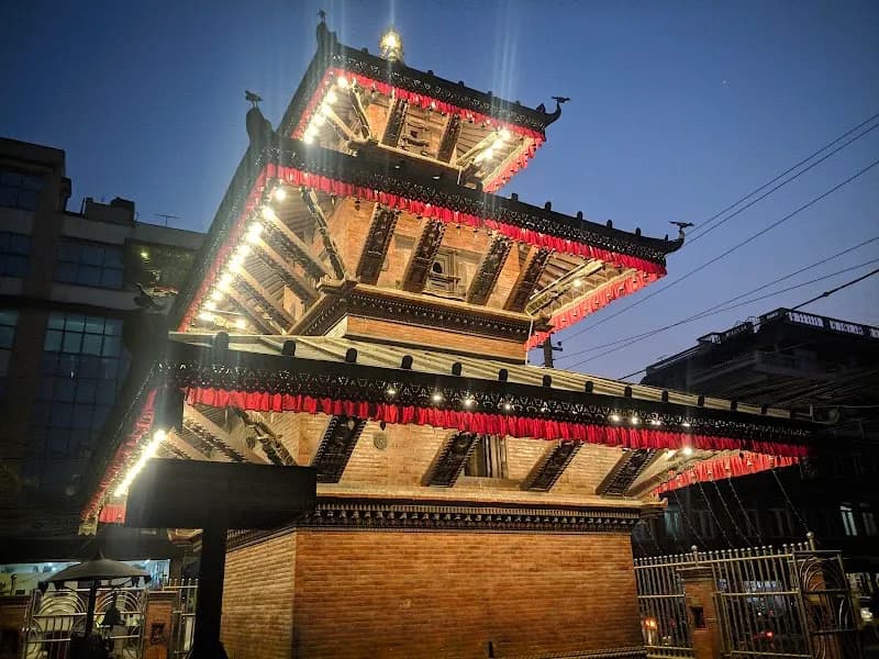 View of Shree Naxal Bhagawati Temple in Naxal, Bagmati