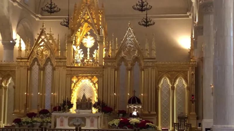 View of Shrine of The Most Blessed Sacrament in Hanceville, AL