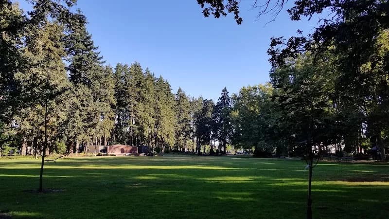 View of Shute Park in Beaverton, OR