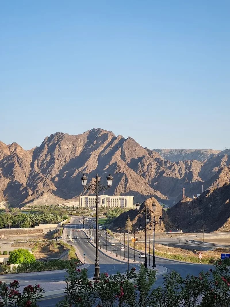 View of Sidab Park and Garden حديقة البستان العامة in Sidab, Muscat