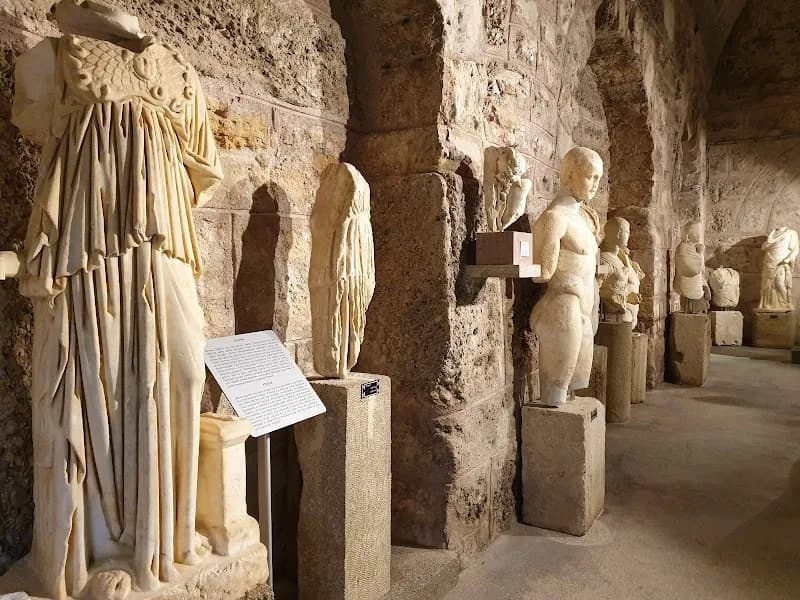 View of Side Museum in Side, Antalya