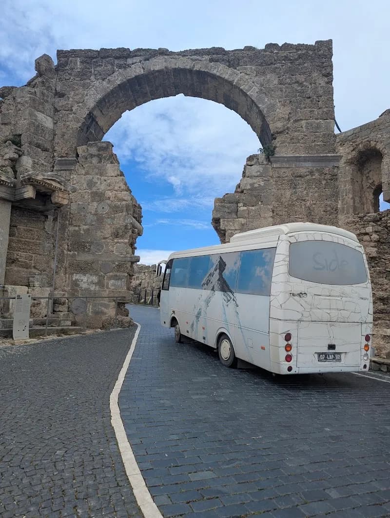View of Side Örenyeri in Side, Antalya
