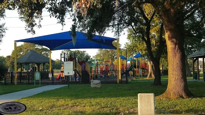 View of Sidney D Torres Memorial Park in New Orleans, LA
