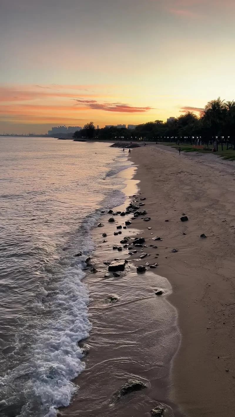 View of Siglap Canal in Bedok, SG