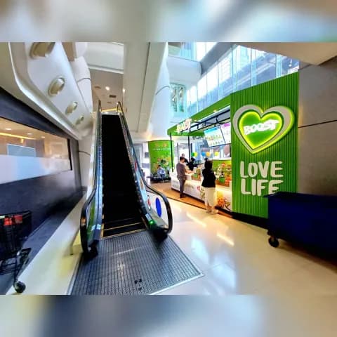 View of Silom Complex Children's Entertainment Zone in Pathum Wan, BKK