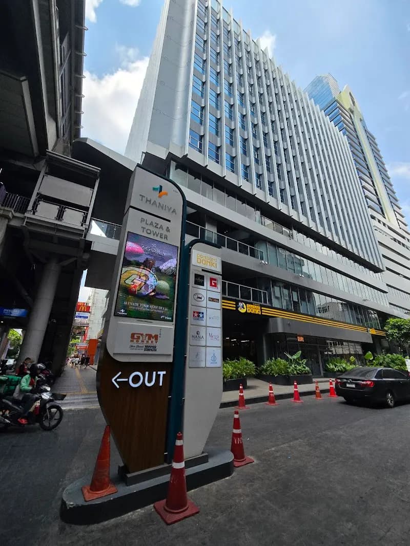 View of Silom Complex in Pathum Wan, BKK