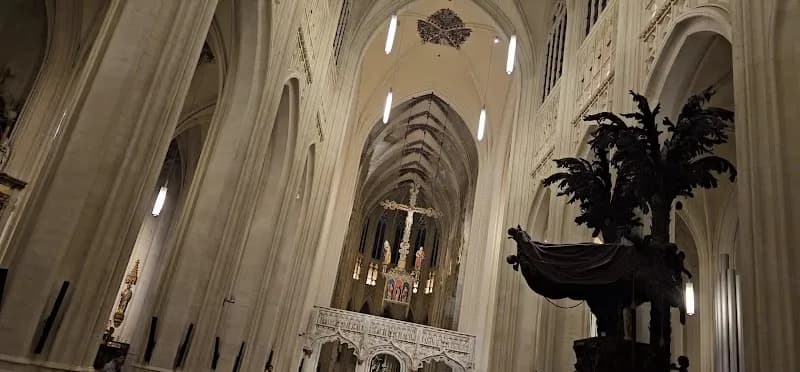 View of Sint-Pieterskerk (St. Peter's Church) Garden in Louvain (Leuven), VBR