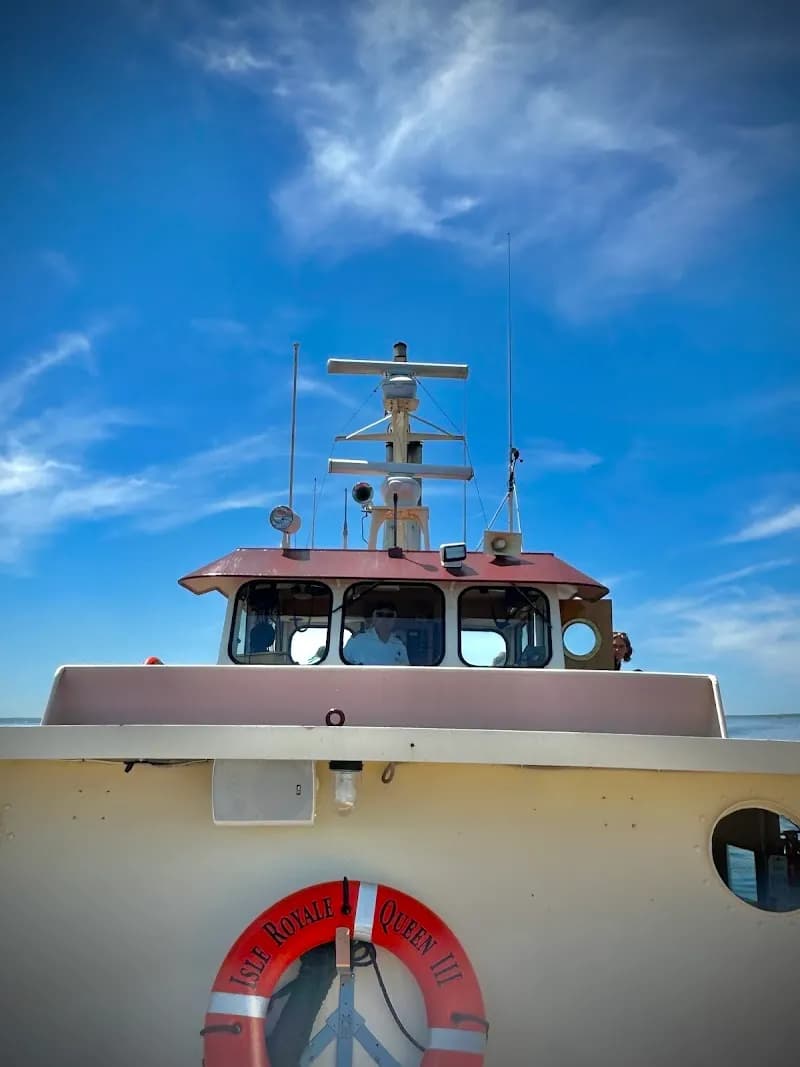View of Sip N' Sail Cruises in Mackinac Island, MI