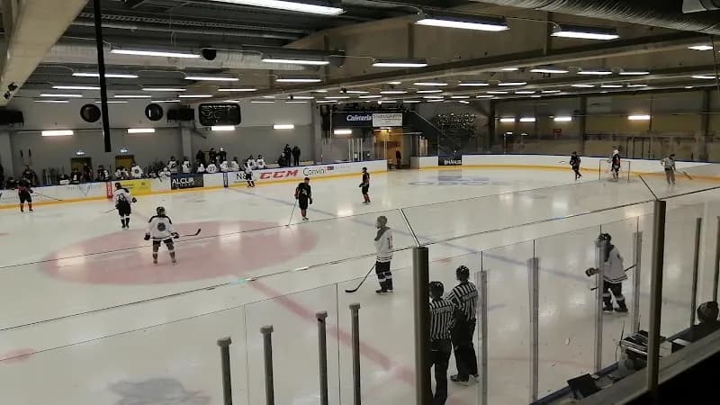 View of Skanskahallen in Täby, Stockholm