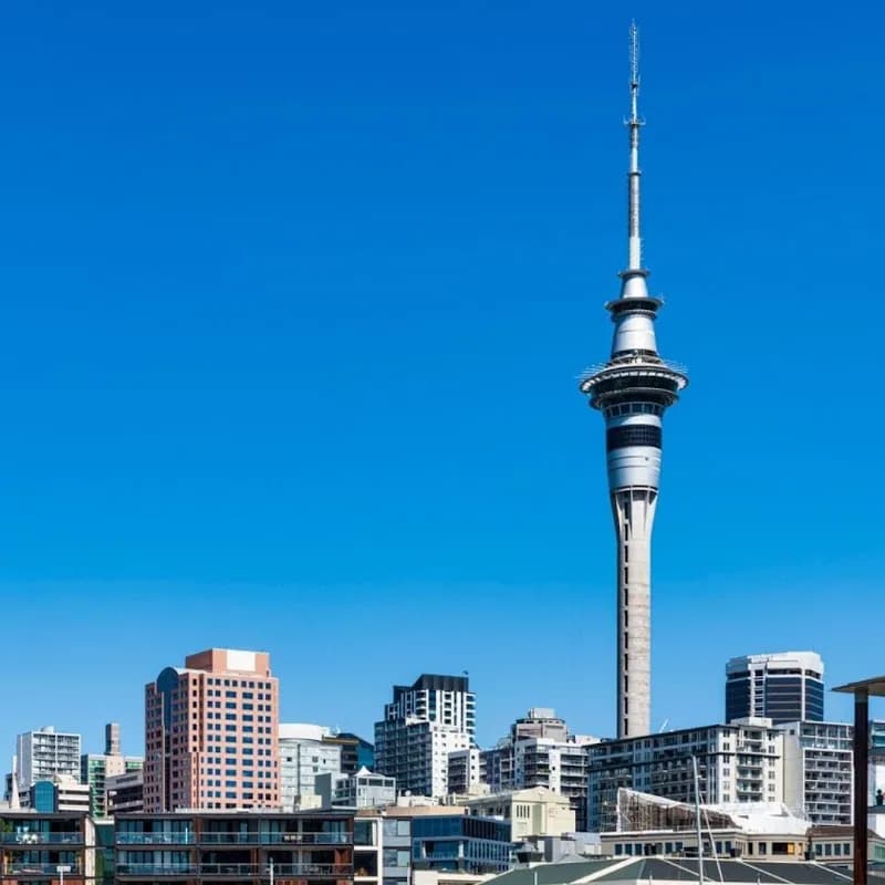 View of Sky Tower in Auckland, AKL