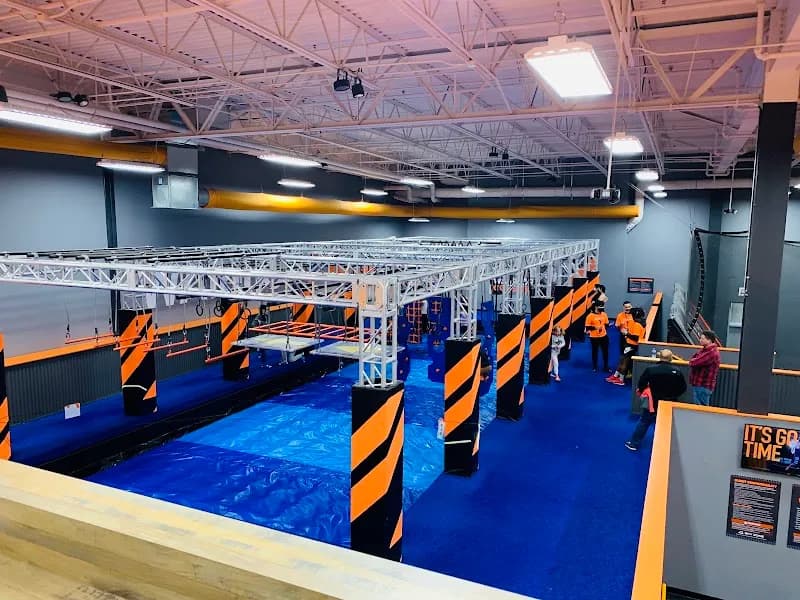 View of Sky Zone Trampoline Park in Alexandria, VA