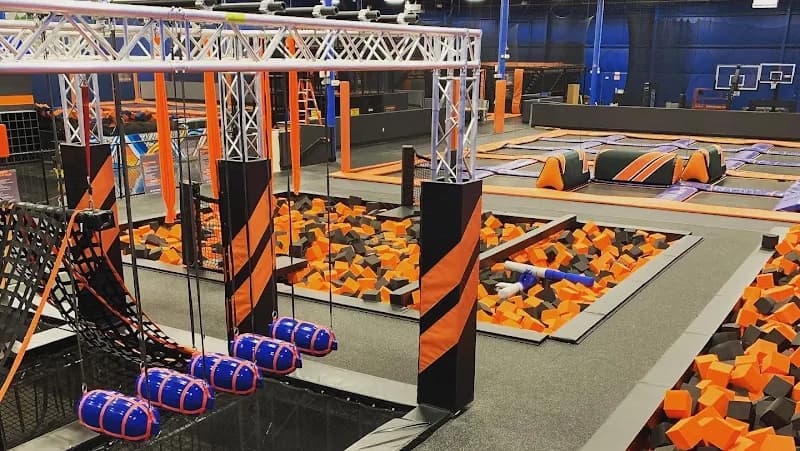 Sky Zone Trampoline Park amusement park in Altoona, IA