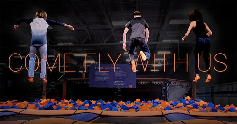 Sky Zone Trampoline Park amusement center in Chesterfield, MO