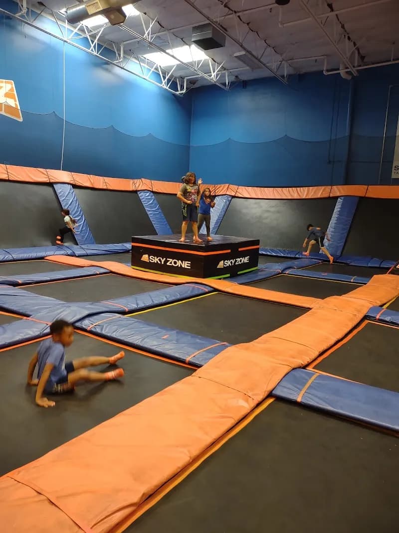 View of Sky Zone Trampoline Park in Chula Vista, CA