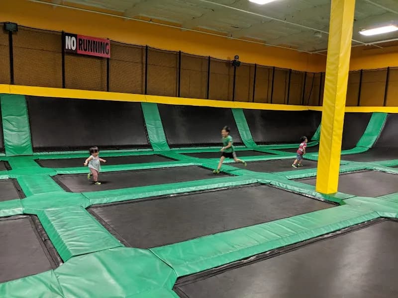View of Sky Zone Trampoline Park in Fremont, CA