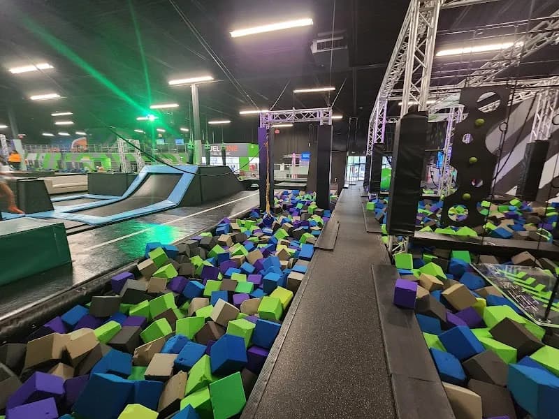 View of Sky Zone Trampoline Park in Indianapolis, IN