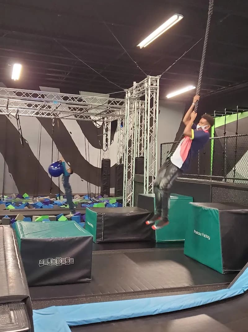 View of Sky Zone Trampoline Park in Indianapolis, IN