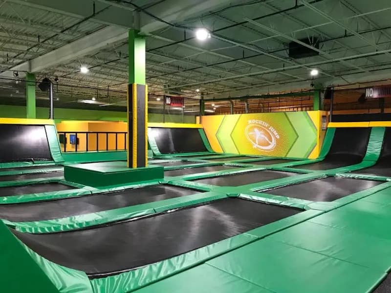 View of Sky Zone Trampoline Park in Maryland Heights, MO