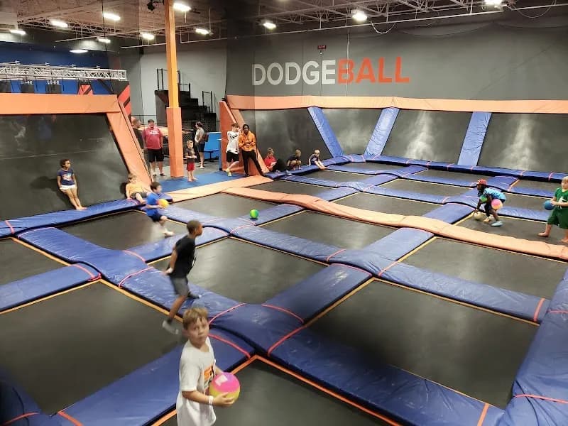 View of Sky Zone Trampoline Park in Pensacola, FL